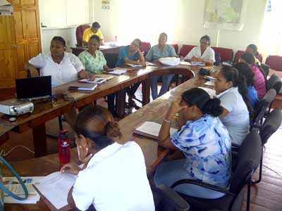 Participants of the two day STI Syndromic Management seminar alt