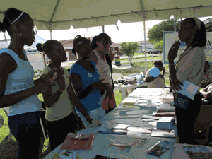 Exhibitions by the Health Sector reach out to the young about HIV/AIDS alt