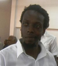 Elroy Grenville, alias ‘God’ and Rasta