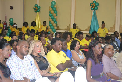 A section of the audience at the GWMO anniversary celebration
