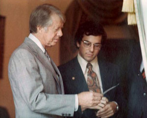Dr. Robert Pastor, shown here at right with President Jimmy Carter, died on Wednesday January 8, 2014. He was 66 years old.