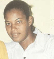 Roxanne Winfield before she was shot and injured.