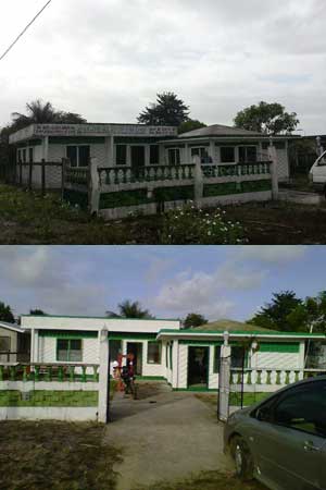 Masjid Al Kahf- Lima Sands, before and after GIRO clean-up campaign