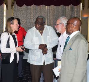 Stakeholders at yesterday’s AGM in conversation