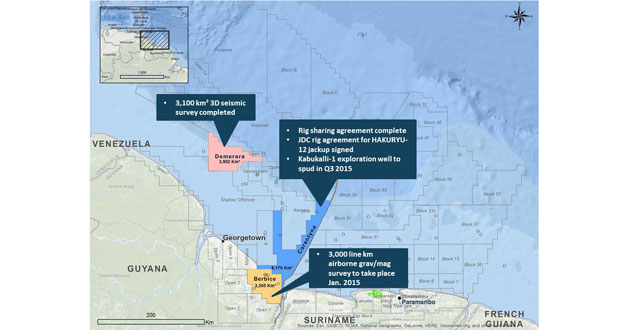 CGX poised to make a comeback come 2015 –to resume drilling offshore Corentyne by October