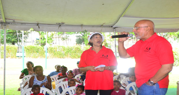 State House pulses with peals of infectious laughter –as President, First Lady fete children for Christmas