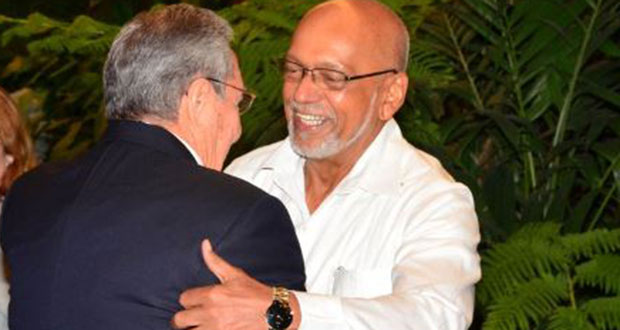 Cuba’s contribution to Region has been tremendous – President Ramotar
