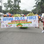 Semi-Costume Large Category was won by the Guyana Police Force