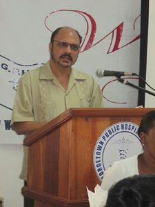 Minister of Health, Dr. Bheri Ramsaran