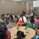 Marriott staff-in-training takes a break inside the spacious accommodation  