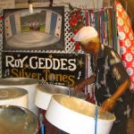 The talented Roy Geddes creates his usual magic on the steelpan
