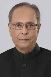 India’s President, Shri Pranab Mukherjee