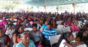 Descendants of Indian immigrants at Plantation Highbury