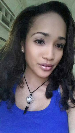 Lick your lips and drool for her Caribbean tastiness