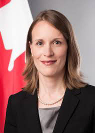 Canadian High Commissioner, Dr. Nicole Giles