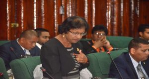 PPP/C Parliamentarian, Indranie Chandarpal