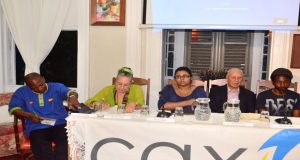 The panellists on Cultural Conversations: Different Origins — Common Future; Guyana’s Post-Emancipation Identity  
