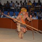 The show before the formal start of the round-table discussion was a celebration of the way of life of the people of Guyana (Delano Williams photo)