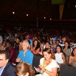 A section of the gathering at the Arthur Chung International Conference Centre yesterday (Delano Williams photos) 