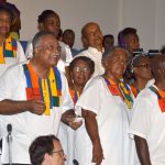 These singers captivated the packed gathering in the Arthur Chung Convention Centre  