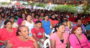 A section of the gathering at the PPP/C’s October 5 Symposium at Red House (Adrian Narine photo) 