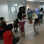 A flash mob raising awareness on the Sickle Cell disease