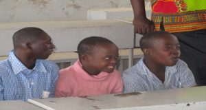 Children in Africa who have developed the micro-encephalitis 