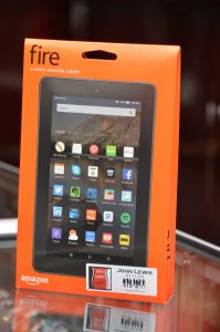 The Amazon Fire Tablet up for grabs