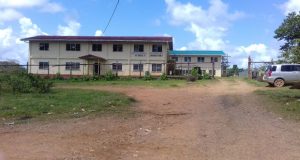 The dorm where the children who live outside of Central Port Kaituma reside while attending school 