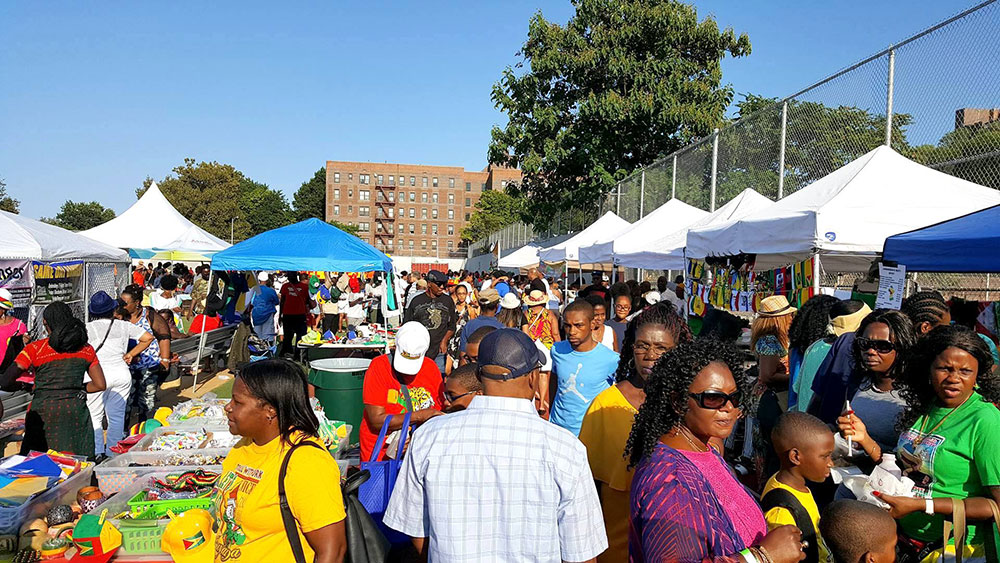 Large numbers of Guyanese resident in the United States flocked the event