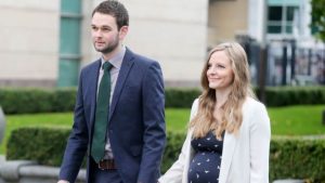 Daniel McArthur from the family-run firm Ashers was in court on Monday with his wife Amy to hear the outcome of the appeal