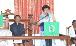 Minister of Social Cohesion, Ms. Amna Ally said that her Ministry is willing to provide assistance to churches in the Mocha/Arcadia community 