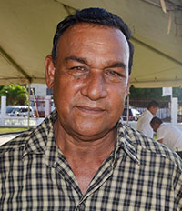 Deonarine Persaud, a pensioner who moved to Suriname from Berbice