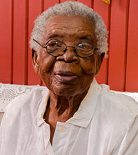 Granny Nen celebrated her 102nd birthday Saturday. (Delano Williams photo) 