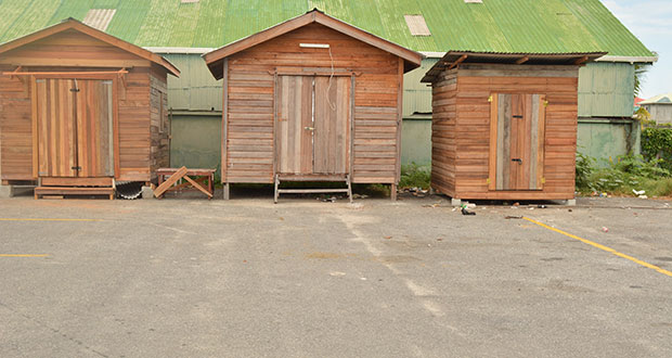Abandoned shops in Tuschen Housing Scheme 