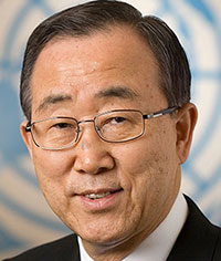 Outgoing UN Secretary General Ban Ki-moon