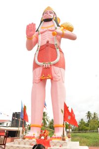  The 52 foot murti of Lord Hanuman at Leguan  