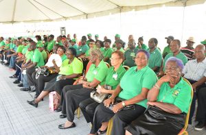 The proud Veterans of Guyana being honoured on their special day 