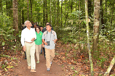 President David Granger has placed Guyana more squarely on a path towards the sustainable exploitation of resources and the protection and proper management of the environment