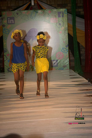 Sandbox Designs which debuted at the launch of Guyana Fashion Week in May