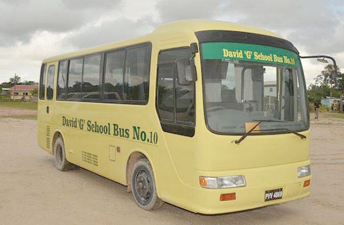 Two New ‘david G’ Buses Commissioned - Guyana Chronicle