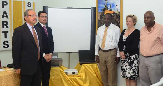 Handing over of equipment from Macorp to UG