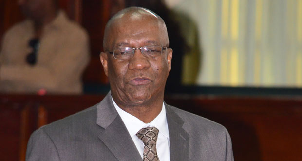 APNU frontbencher Joseph Harmon
