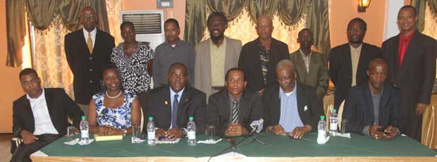 The two-thirds members of the GFF General Congress at yesterday’s meeting at Water Chris Hotel (Sonell Nelson Photo)