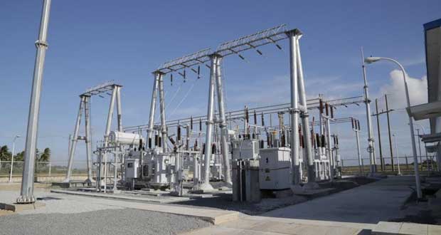 The just completed new GPL Substation at Columbia/Mahaicony