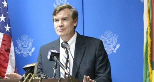 US Ambassador Brent Hardt