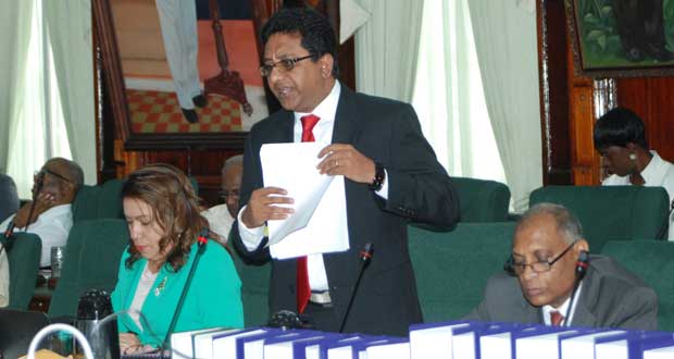 Attorney General and Minister of Legal Affairs, Mr. Anil Nandlall