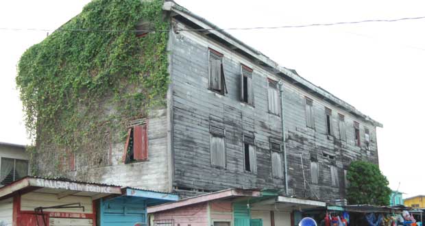 The Old Bedford School Building at Bourda and Robb Streets