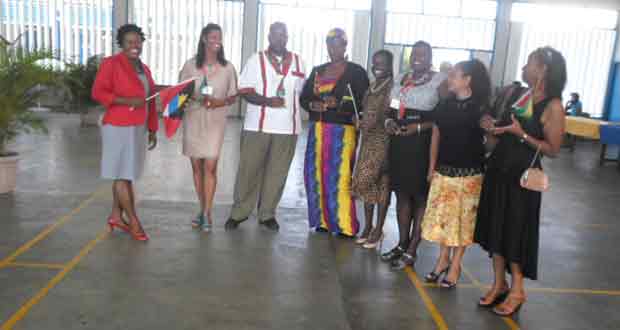 Catholic teachers from visiting Caribbean countries