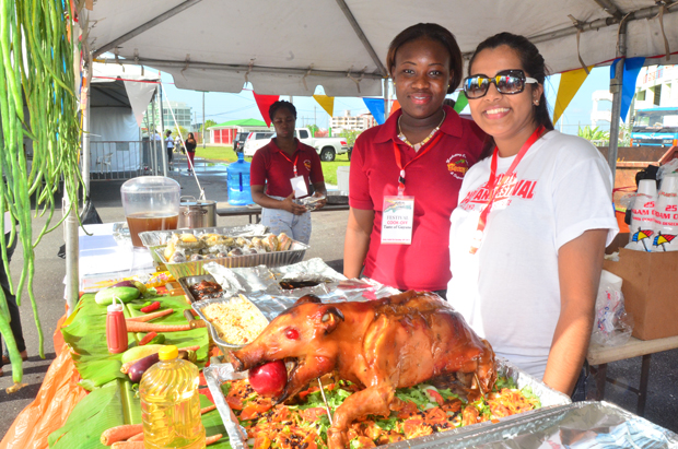 This group went the whole hog to ensure they served up the very best of Guyanese cuisine